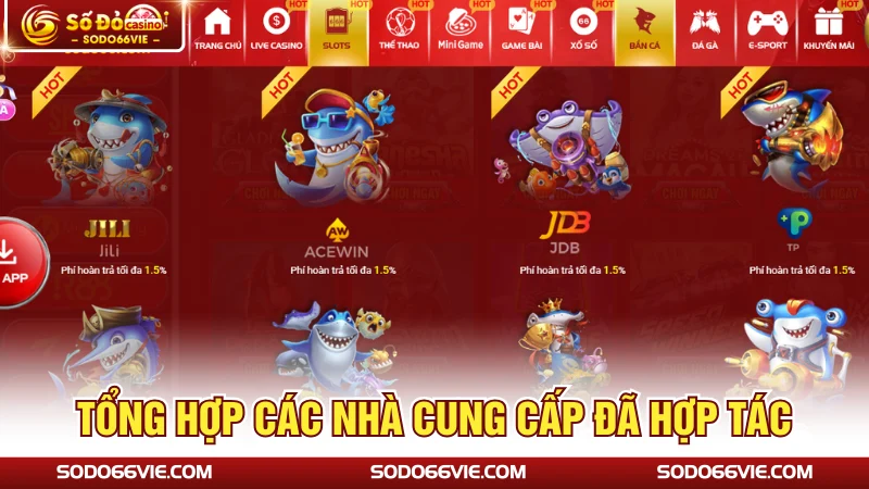 Tổng hợp các nhà cung cấp đã hợp tác 