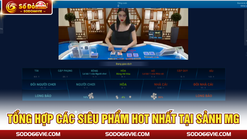 Tổng hợp các siêu phẩm hot nhất tại sảnh MG